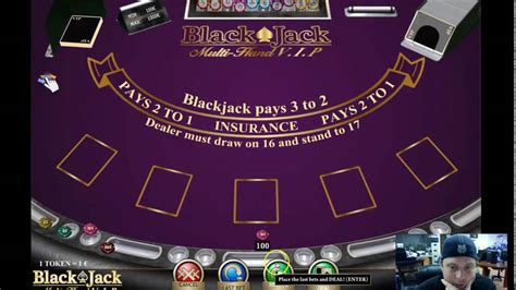 Blackjack Multihand Vip betsul