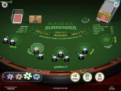 Blackjack Surrender Origins Betano