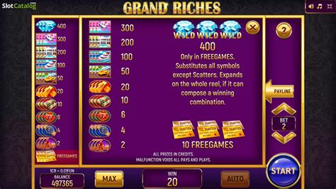 Grand Riches Pull Tabs 888 Casino