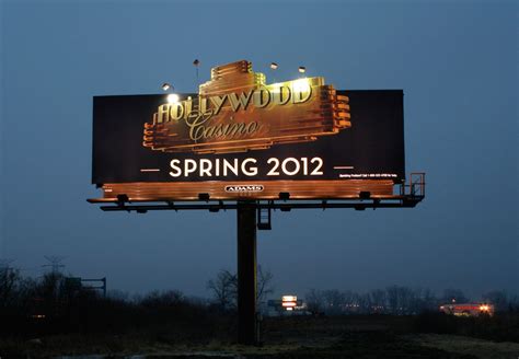 Hollywood casino billboard