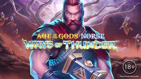 Jogar Age Of The Gods Norse Ways Of Thunder com Dinheiro Real