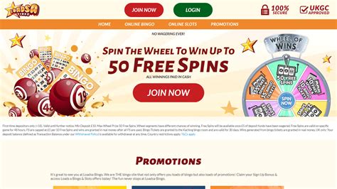 Loadsa bingo casino online