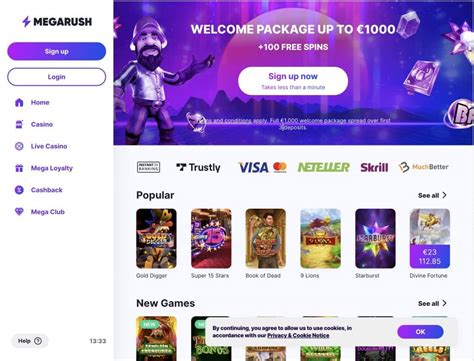 Megarush casino app