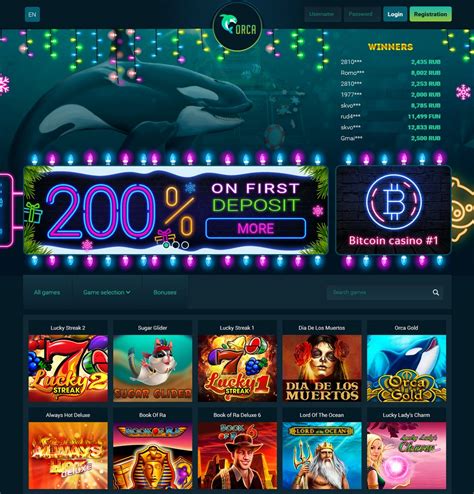 Orca88 casino login