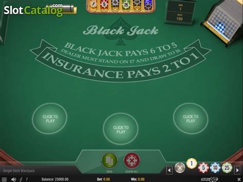 Play Single Deck Blackjack Mh slot
