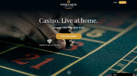 Premier live casino bonus
