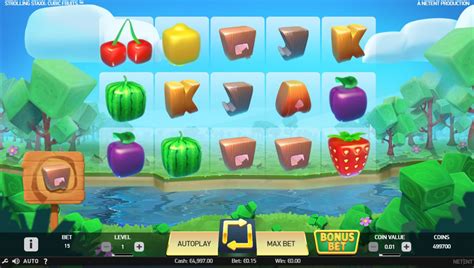 Strolling Staxx Cubic Fruits Sportingbet