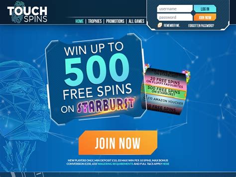 Touch spins casino aplicação